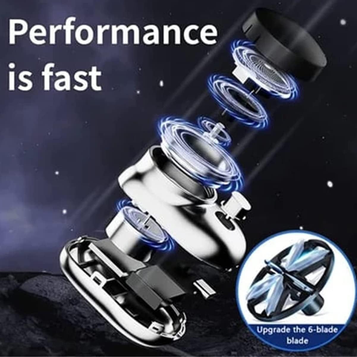 Powerful Storm Electric Shaver ماكينة حلاقة كهربائية عاصفة قوية